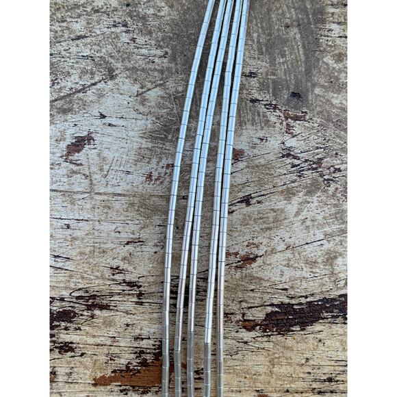 Sterling Liquid Silver Southwestern Necklace by STC - Picture 4 of 7